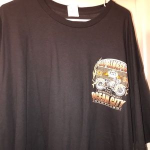 Ocean City bike fest Black 3x T shirt